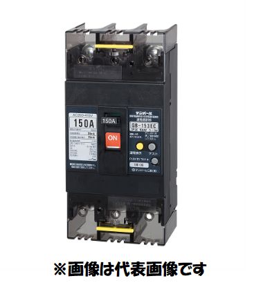乐天商城 - 在庫あり　テンパール　GB-153EC　3P　150A　30mA　200-415V　153EC15304　漏電遮断器　漏電ブレーカー　ELB　インボイス対応領収書可