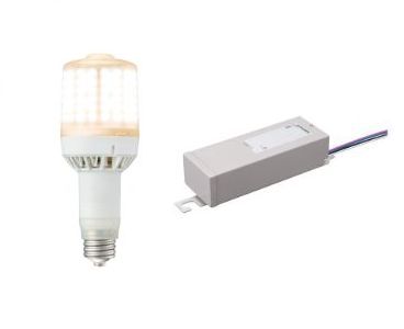 乐天商城 - セットが安い　岩崎電気　LDS99L-G-E39FB　レディオックLEDライトバルブF　電源ユニット付　99W 　電球色　E39口金形　＜ 旧型式 LDS99L-G-E39FA ＞