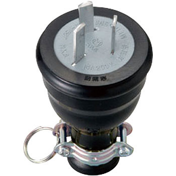乐天商城 - 在庫あり　☆新品☆　明工社　防水プラグ　MP2519-N　3P 15A 250V　☆領収書可能☆