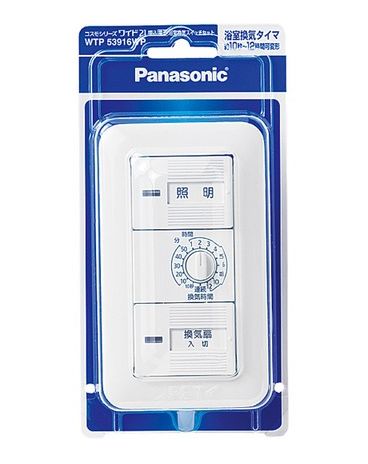 ☆新品☆ パナソニック 埋込電子浴室換気スイッチセット WTP53916WP ホワイト コスモシリーズ ワイド21 ☆領収書可能☆