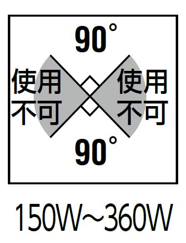 株式会社電材一番の岩崎　セラミックメタルハライドランプ　M270CELSP2-W/BUD　270W　透明形　セラメタ水銀ランプ　垂直点灯形｜アングル2