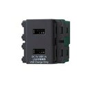新品 パナソニック WN1476H 埋込 充電用 USBコンセント 2ポート 3A グレー コスモシリーズ ワイド21 インボイス領収書可能