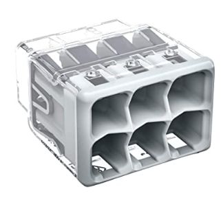 楽天株式会社電材一番新型　ワゴ　差込みコネクター　WGZ-6　JP　50個入　さらに小さく　抜けにくい　新商品　WAGO　JAPPY
