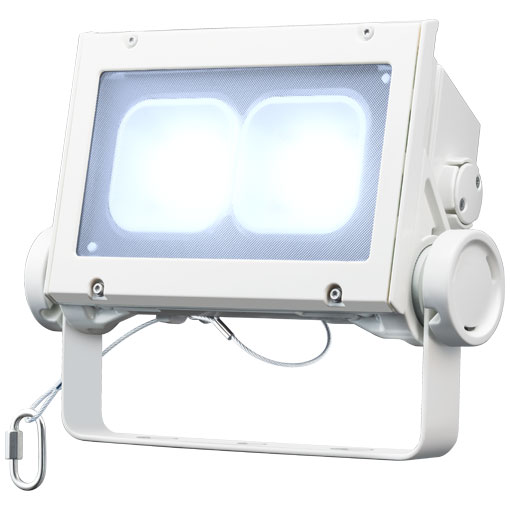 Table, Paper Lamps - 岩崎電気　 レディオック フラッド ネオ　ECF8040SW/DSAN8/W　昼光色タイプ　80クラス　超広角タイプ　ホワイト　＜旧形式：ECF0995D/SAN8/W＞