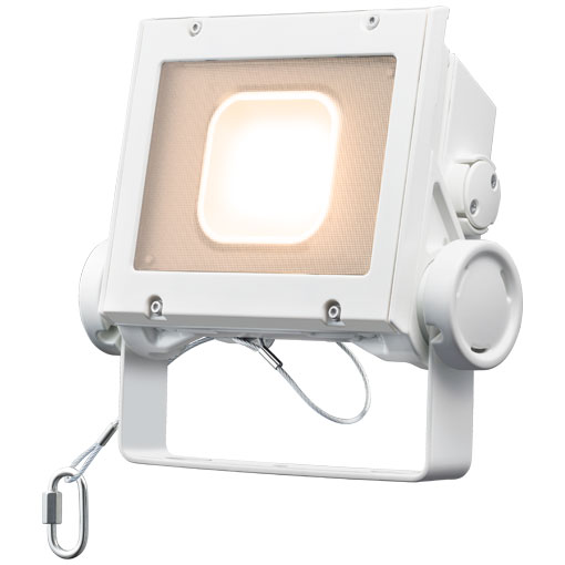 岩崎電気　 レディオック フラッド ネオ　ECF2040SW/LSAN8/W　電球色タイプ　20クラス　超広角タイプ　ホワイト　＜旧形式：ECF0395L/SAN8/W＞