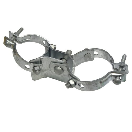 イワブチ 支柱金具 PF-11 (本柱φ114.3/支柱φ114.3)