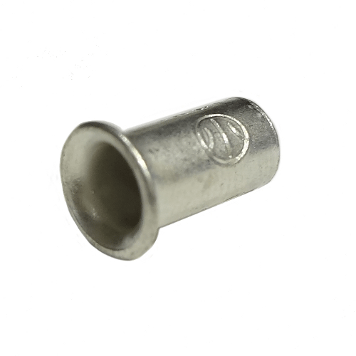 カワグチ リングスリーブ E-小 終端重合わせ用スリーブ (1箱100個入×10箱セット)