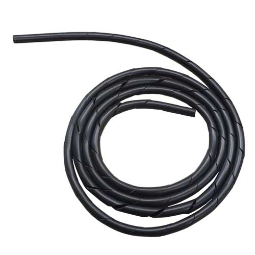 Rakuten - KENコーポレーション スパイラルスリーブ ケーブル保護カバー 黒 10mm×2m