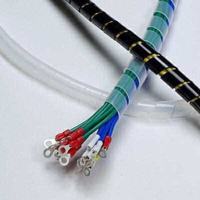 興和化成 スパイラルチューブ 乳白色 内径12.0mm 外径14.0mm KS-12 (50m)