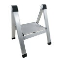 フローバル 片面式アルミ踏台 1段タイプ 最大使用質量100kg PSL-1D(4)