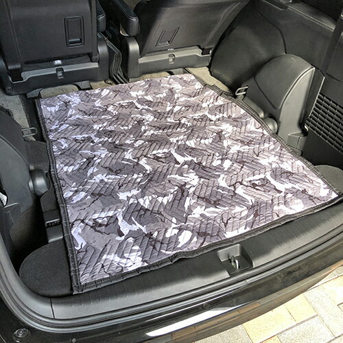 フローバル 養生クッションマット 迷彩柄 グレー 90cm×120cm PMM0912 [2]