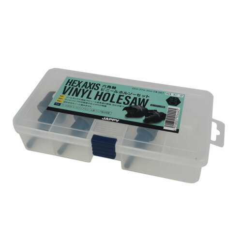 JAPPY ビニールホルソー 開口穴 Φ22,27,35 KVR-22/27/35-JPのセット KVR-KIT-JP