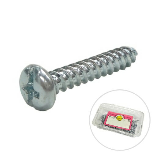 Rakuten - マルヨシ鋲螺 タッピングビス パック詰 ナベ φ4×38mm 50本入 ×5パック
