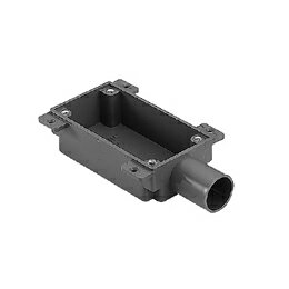 Rakuten - 伊藤電気製作所 木製パネル用スイッチボックス シングルタイプ グレー SM-30M-5