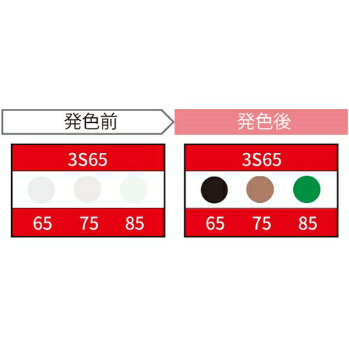 Rakuten - JAPPY サーモカラーセンサー 3温表示タイプ 10℃間隔 3S65-JP (20枚入)