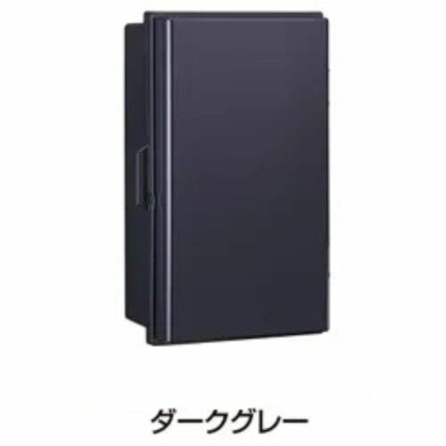 Rakuten - 伊藤電気製作所 プラボックス 屋根なし 屋内外兼用 木板ベース付 ダークグレー PO-0号