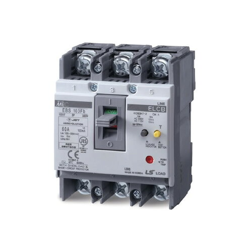 Rakuten - LS ELECTRIC(LS産電):LS 分電盤用 ELCB 漏電遮断器 漏電ブレーカー 型式:EBS33FB20A30MA