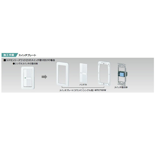 パナソニック:コスモシリーズ スイッチプレート...の紹介画像2