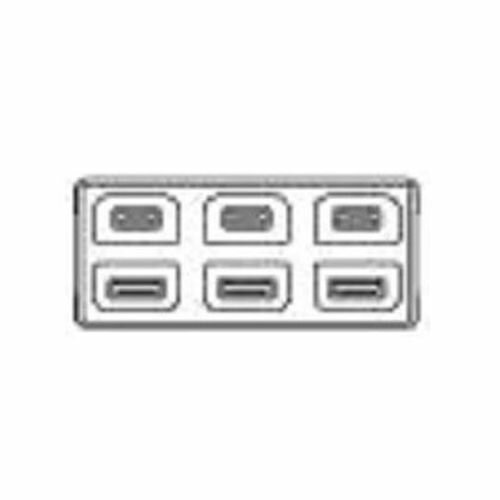 Rakuten - パナソニック:機器用15A125Vはめ込み3コ用コンセント ブラック 型式:WCF1032B