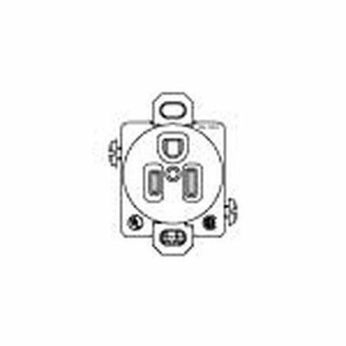 Rakuten - パナソニック:輸出機器用埋込コンセント ブラック 型式:WCF61115B