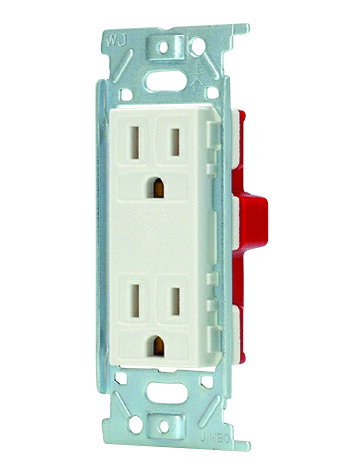 Rakuten - 神保電器:接地ダブルコンセント(PW色) 型式:JEC-BN-55G(PW)
