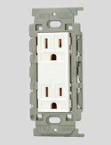 Rakuten - 神保電器:接地ダブルコンセント(PW色) 型式:JEC-BN-55GV(PW)