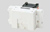 Rakuten - 神保電器:埋込モジュラジャック 8極8心Cat5e(PW色) 型式:JEC-BN-LW5E(PW)