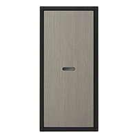 Rakuten - 神保電器:Jワイドスリム 操作板シングル 表示灯付き 型式:WSN-GS(SB)