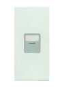 神保電器:Jワイドスリム 操作板シングル マーク付 表示灯付 型式:WJN-MGS(SV)