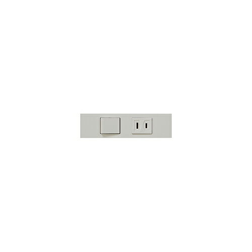 Rakuten - 神保電器:NKシリーズ 家具・機器用コンセント＋3路スイッチセット 型式:KAG-2515