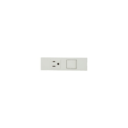 Rakuten - 神保電器:NKシリーズ 家具・機器用接地コンセント＋4路スイッチセット 型式:KAG-2533