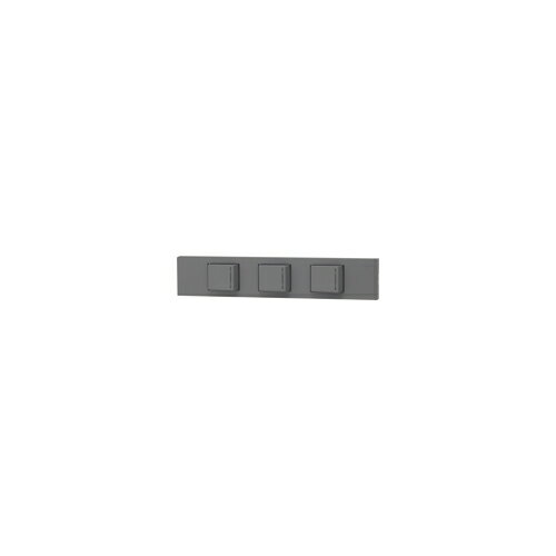 Rakuten - 神保電器:NKシリーズ 家具・機器用 3路ガイドスイッチセット 3口 型式:KAG-3504:3G.3G.3GSG
