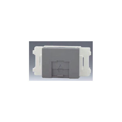 Rakuten - 神保電器:NKシリーズ 埋込モジュラジャック 8極8心Cat6 型式:JEC-BN-LW6(SG)