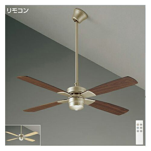 Rakuten - 大光電機:シーリングファン〈ランプレスタイプ〉 型式:YCF-014S6SS