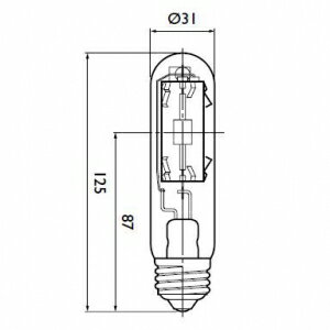 フィリップスマスターカラーCDM-TP三重管タイプフロスト70WE26口金高効率セラミックメタルハライドランプ色温度:3000KCDM-TP/F70W/830