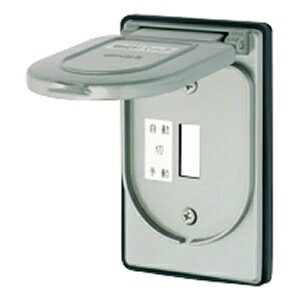 神保電器 防滴プレート 自動切手動表示シール付 835K