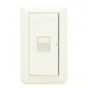 神保電器 片切スイッチ 1連1個用 マーク付 ピュアホワイト WJHM01001PW(3)