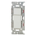 神保電器 4路+3路スイッチダブルセット ピュアホワイト NKW02363PW(3)