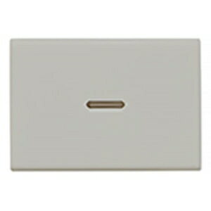 神保電器 操作板 トリプル マークなし 表示灯付 ダークブラウンメタリック WJN-GT-DBM