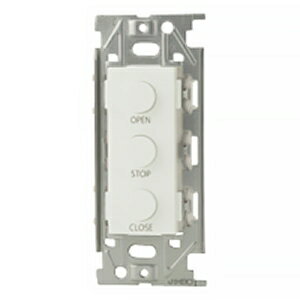 �����Ŵ� ����ݥ����å� ���3�������ܥ��� A���� OPEN/STOP/CLOSEʸ������ �ԥ奢�ۥ磻�� NKB-3002-PW