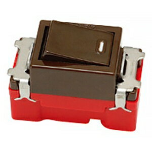 神保電器 埋込スイッチ 両切 15A 300V チョコ JEC-BN-2-C