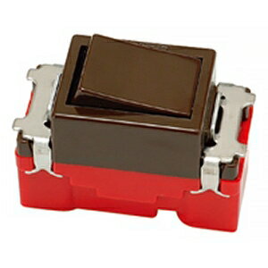 神保電器 埋込スイッチ 4路 15A 300V チョコ JEC-BN-4-C