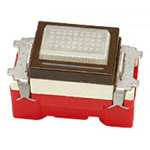 神保電器 パイロットランプ 100V用 電圧検知形 チョコ JEC-BN-6-C