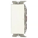神保電器 片切スイッチセット 1連1個用 15A 300V NWS01001PW