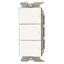 神保電器 片切スイッチセット 1連3個用 15A 300V NWS03001PW