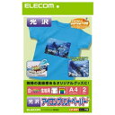 ELECOM アイロンプリントペーパー 白・カラー用 光沢タイプ A4サイズ×2シート入 EJP-WTP1
