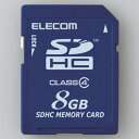 ELECOM SDHCJ[h 8GB MF-FSD008GC4H