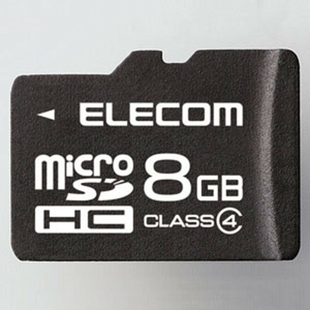 ELECOM SDHCꥫ ɿͷ 8GB MF-MSD008GC4H