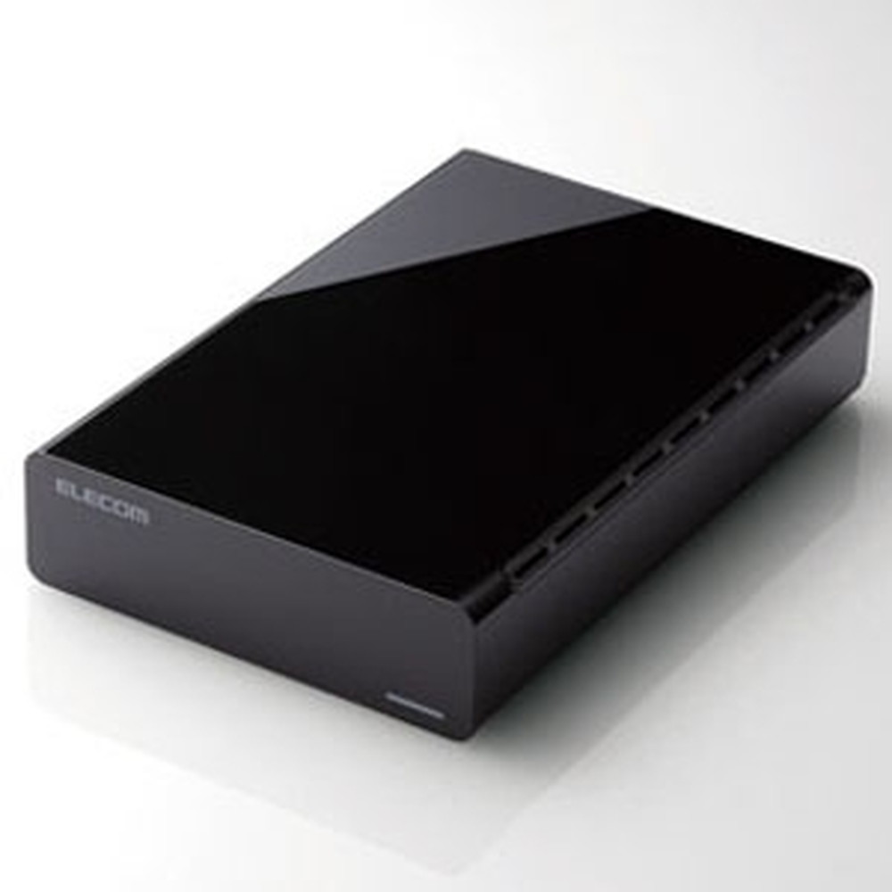 ELECOM 外付けハードディスク 《e:DISK シリーズ》 USB3.0対応 PC・TV用 3TB ELD-CED030UBK