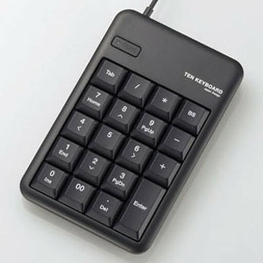 ELECOM USBハブ(2ポート)搭載有線テンキーパッド メンブレン方式 ブラック EU RoHS指令準拠商品 TK-TCM012BK/RS ELECOM USBハブ(2ポート)搭載有線テンキーパッド メンブレン方式 ブラック EU RoHS指令準拠商品 TK-TCM012BK/RS